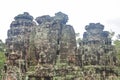 Angkor Bayon face Siem Reap, Cambodia.